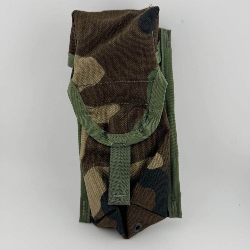 Safariland M-4 Ammo Pouch Woodland Camo Tactical MOLLE 8465-01-A12-9086